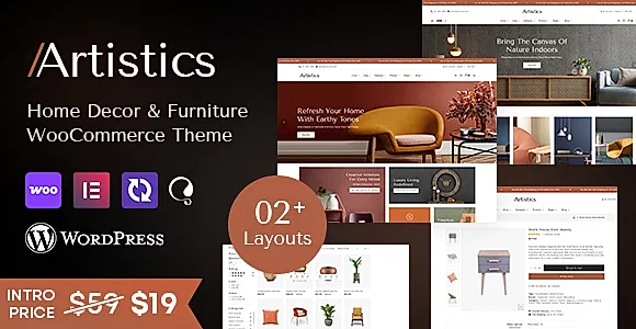 Artistics WordPress Theme