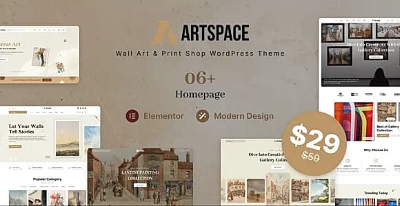 ArtSpace WordPress Theme