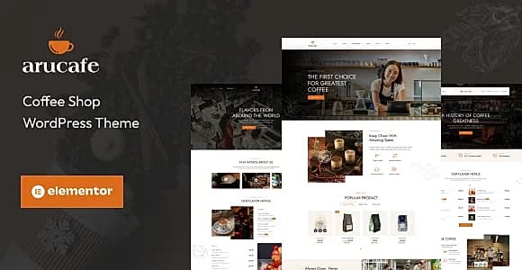 Arucafe WordPress Theme