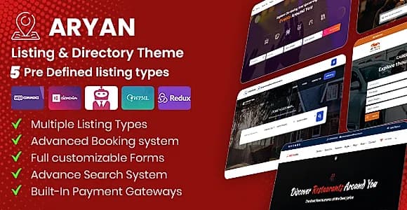Aryan WordPress Theme