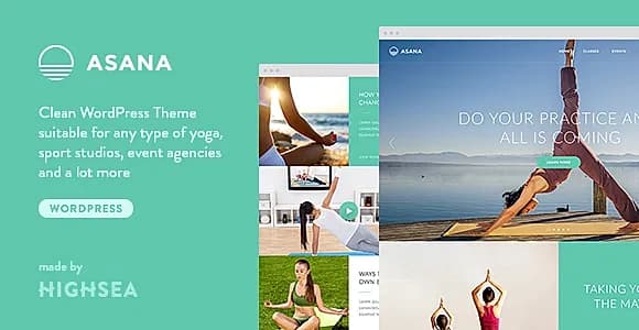 Asana WordPress Theme