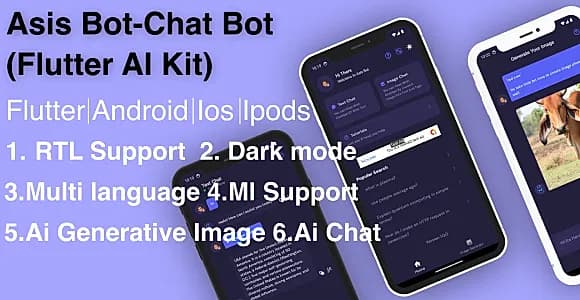 Asis Bot - Ai chat bot (Flutter ai chat kit)