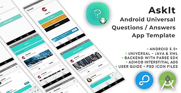 AskIt | Android Universal Questions/Answers App Template