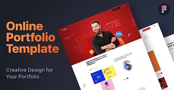 Aslan | Online Portfolio Figma Template