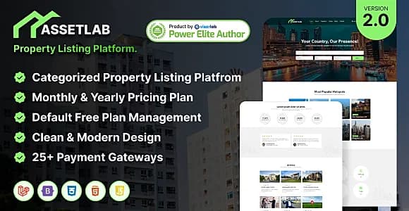 AssetLab - Property Listing Platform | Property Buy Sell | Property Rent