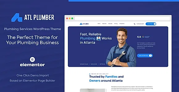 ATL Plumber WordPress Theme