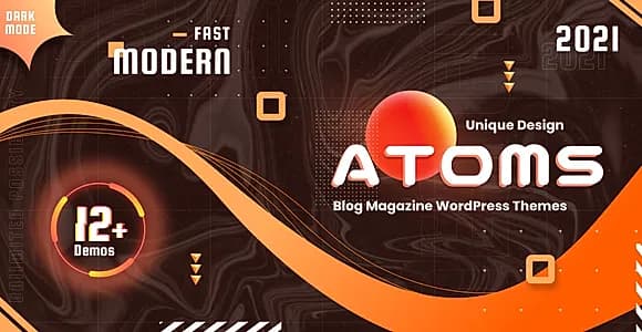 Atoms WordPress Theme