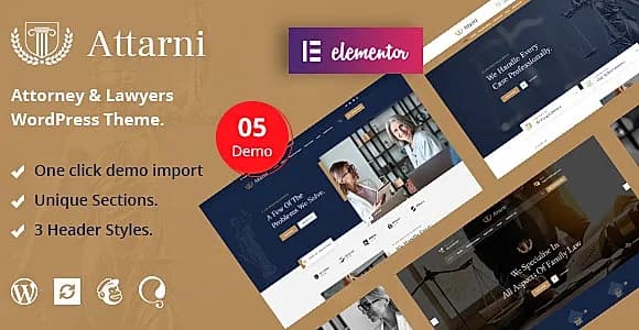Attarni WordPress Theme