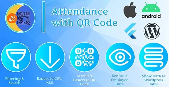 Attendance QR code - Plugin Wordpress