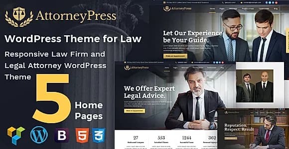 AttorneyPress WordPress Theme
