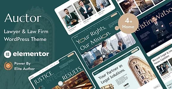 Auctor WordPress Theme