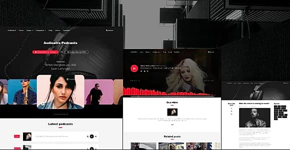 Audioatro WordPress Theme