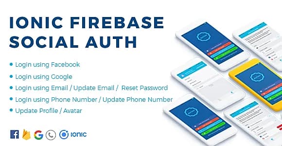 Authy - Ionic Firebase Social Authentication Full App