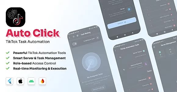 Auto Click - TikTok Task Automation