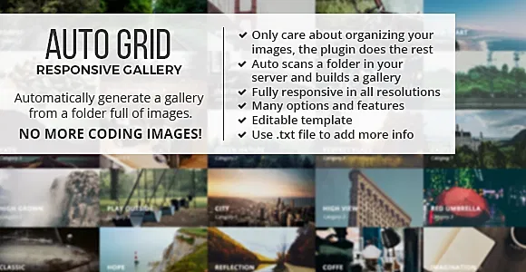 Auto Grid Responsive Gallery