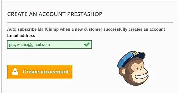 Auto Subscribe MailChimp - PrestaShop Module