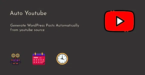 Auto Youtube WordPress Plugin