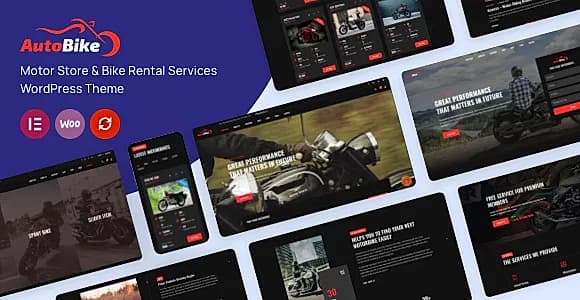 Autobike WordPress Theme