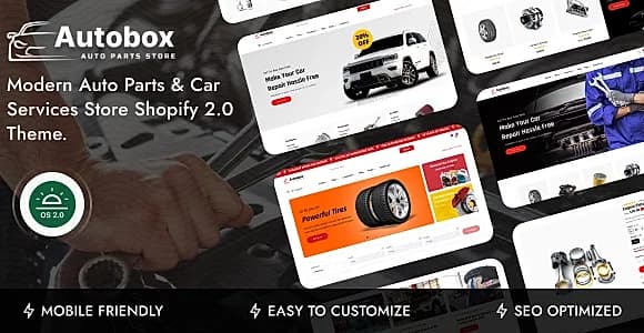 Autobox - Auto Parts & Car Services Store Shopify Theme OS 2.0