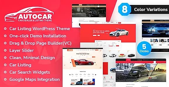 autocar WordPress Theme