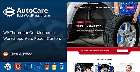 Autocare WordPress Theme