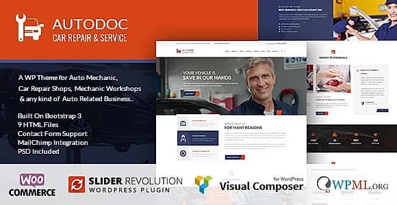 Autodoc WordPress Theme