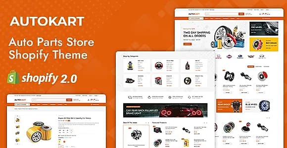 Autokart - Auto Parts and Tools Shop Shopify 2.0 Responsive Theme