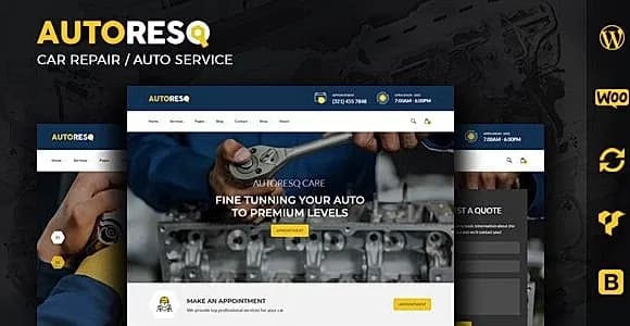 Autoresq WordPress Theme