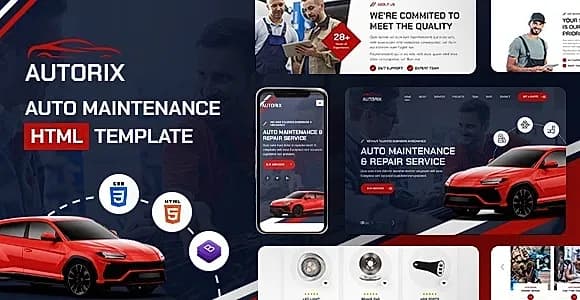Autorix | Auto Maintenance HTML Template