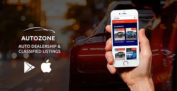 Autozone - Auto Dealer & Listings Mobile App for Android & IOS