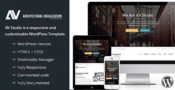 AV Studio WordPress Theme