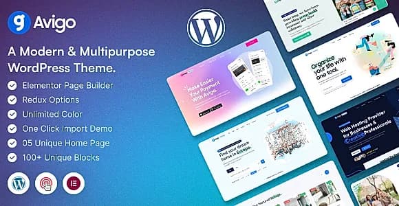 Avigo WordPress Theme