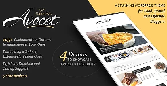 Avocet WordPress Theme