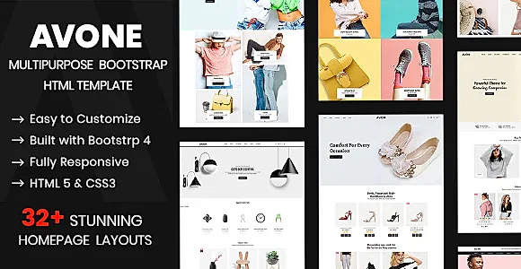 Avone - eCommerce HTML Template