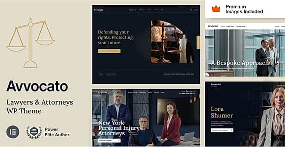(VamTam) Avvocato WordPress Theme
