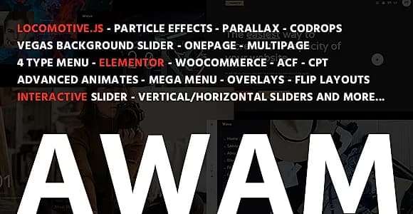 Awam WordPress Theme