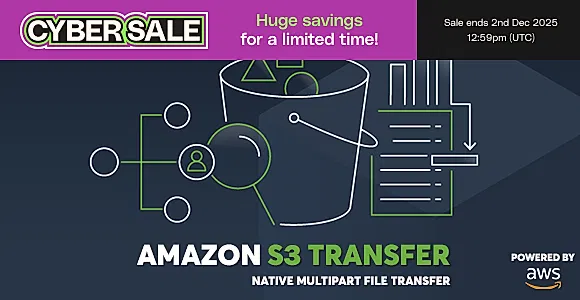 AWS Amazon S3 - Direct Native Multipart File Transfer