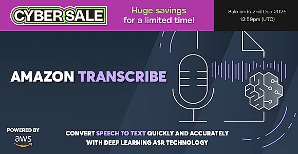 AWS Amazon Transcribe - Speech to Text Converter