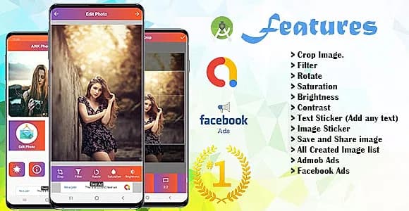 AWS Photo Editor (Supported android 14 and SDK 34)
