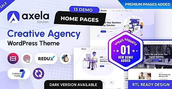 Axela WordPress Theme