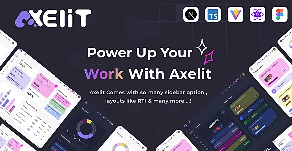 Axelit Next Js + Typescript Admin Dashboard Template
