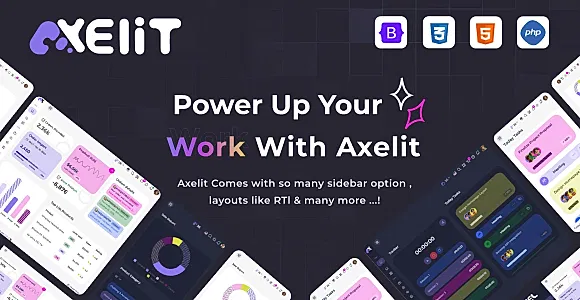Axelit PHP Admin Dashboard Template