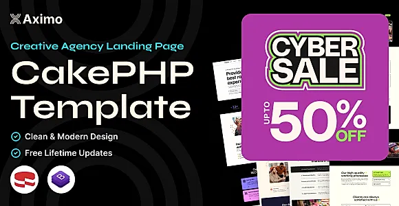 Aximo - CakePHP - Creative Agency Template