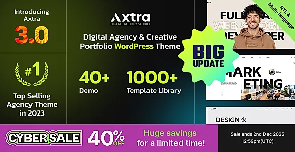 Axtra WordPress Theme