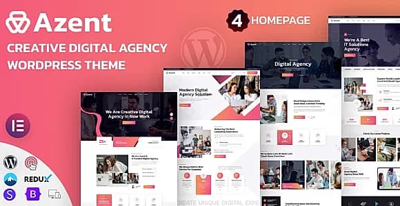 Azent WordPress Theme