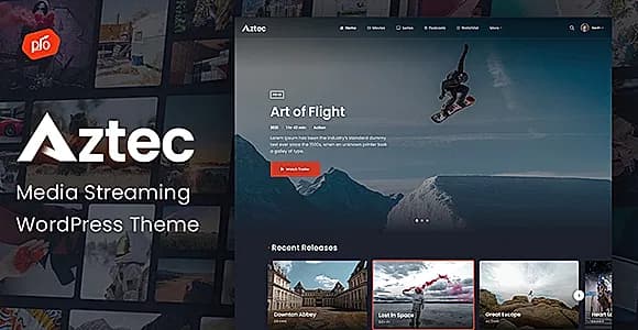 Aztec Progression WordPress Theme
