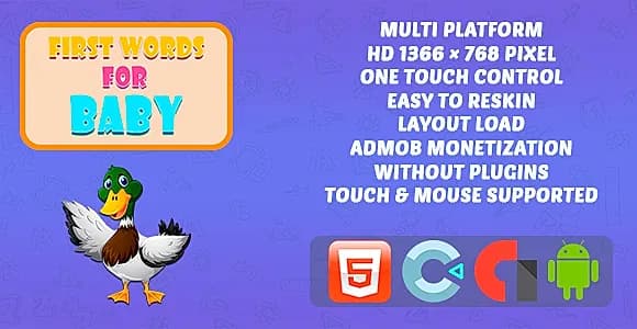 Baby First Words - Game to expand the child's vocabulary