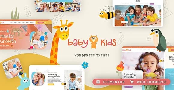 Baby Kids WordPress Theme