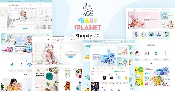 Baby Planet | Babies Store Shopify Theme