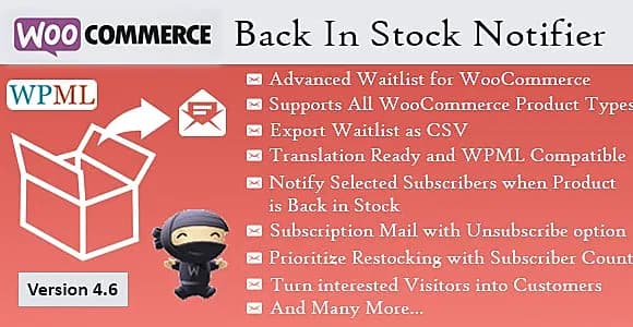 Back In Stock Notifier - WooCommerce Waitlist Pro